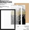 8x10 Picture Frame Set of 3, Display Photo 5x7 with Mat or 8 x 10 Without Mat, Light Weight and High Transparent 8 by 10 Frame for Wall - 3 Pack/Black/8"x10"